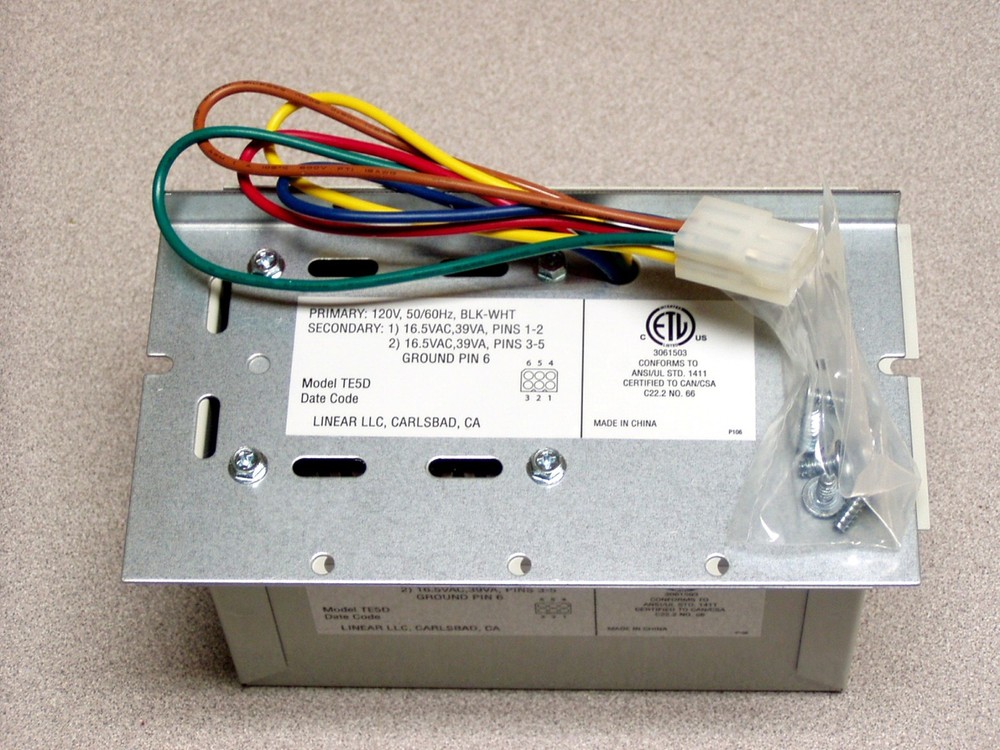 TE5D 16.5v Transformer  MC602 / DMC3-4 Intercom and others