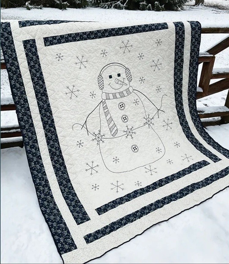 Framed Quilt Pattern-Using a Panel