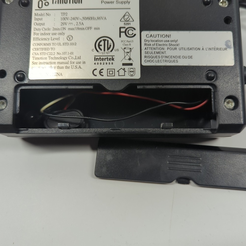 T Motion Timotion TP2 Series Class 2 Power Supply Model TP2