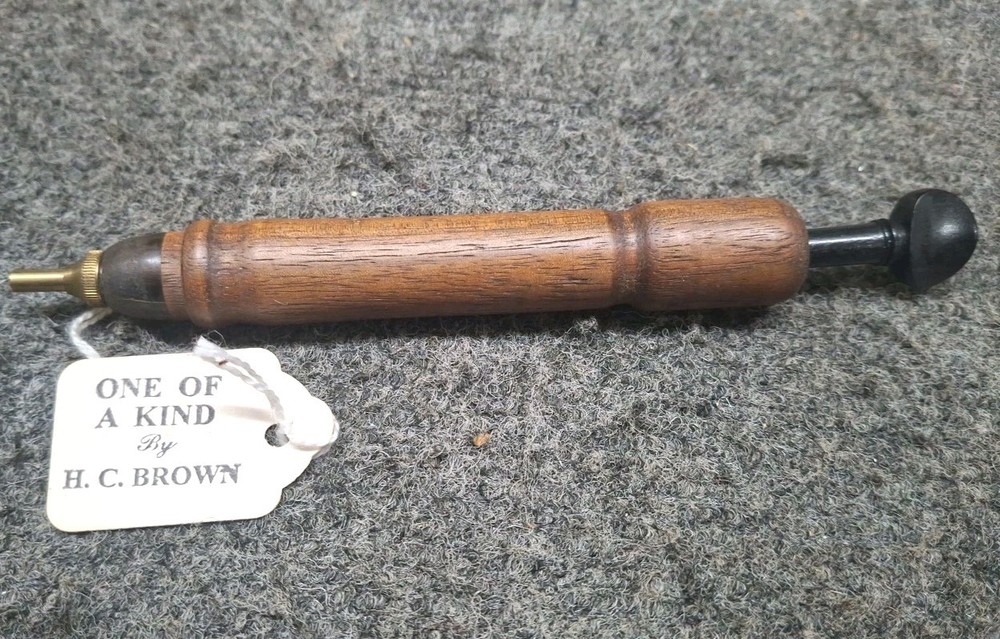 Custom Priming Tool For Flintlocks. Handmade From Walnut.   Bx6