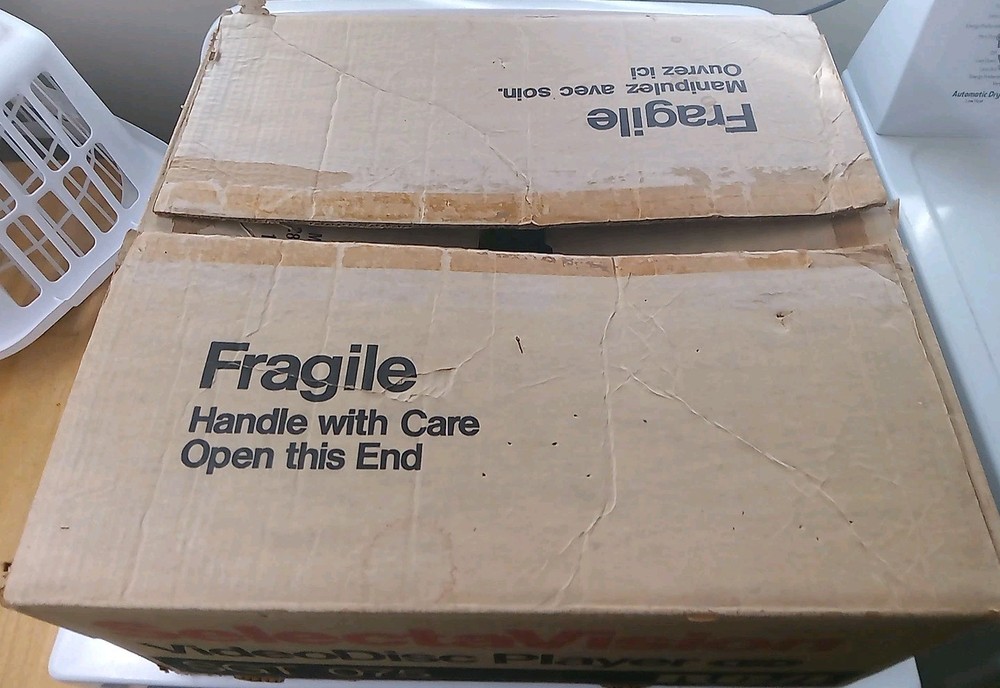CED Player RCA SelectaVision SGT 075 BOX ONLY