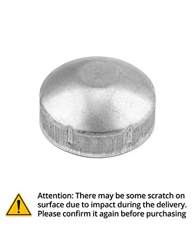 Fence Post Cap Chain Link Round End Cap for Outside Diameter 2-3/8" 20 PACK