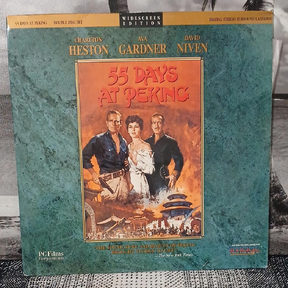 55 Days at Peking Widescreen Edition Laserdisc