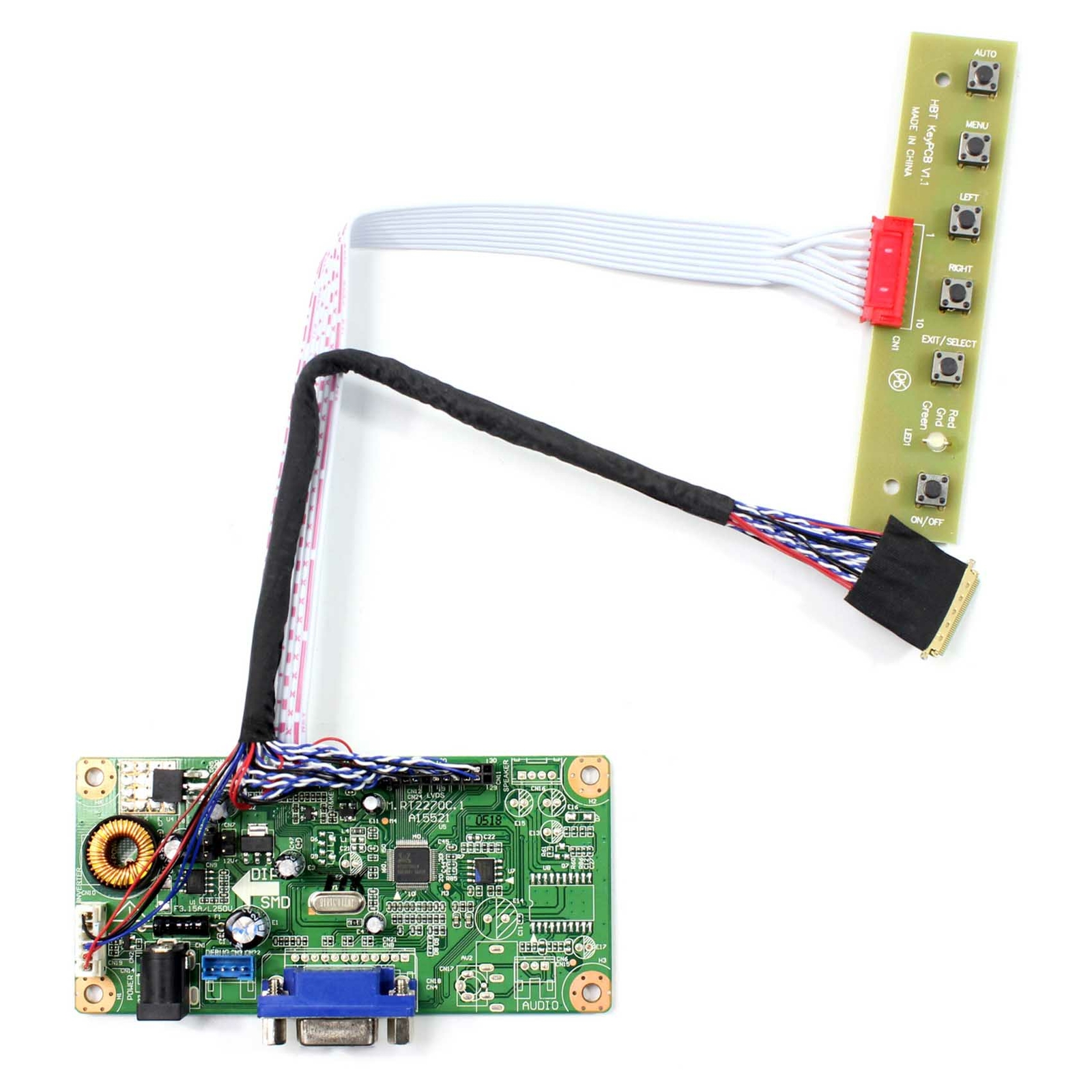 VGA LCD Controller Board Work For Different LCD Screen DIY LCD Monitor