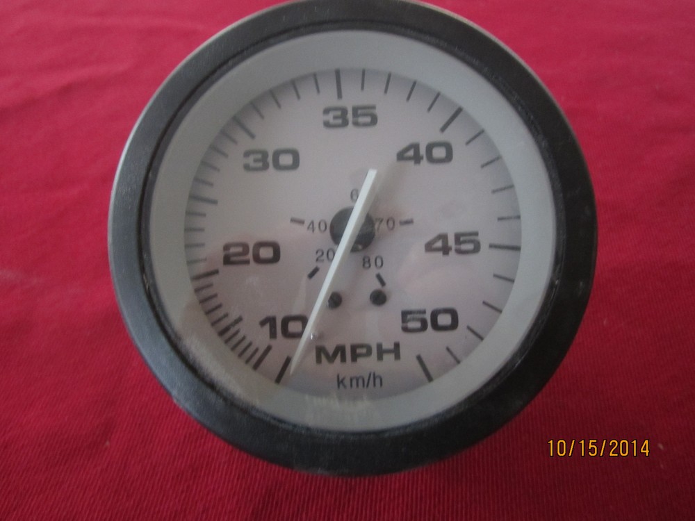 Teleflex 50 MPH Speedometer P# 61547