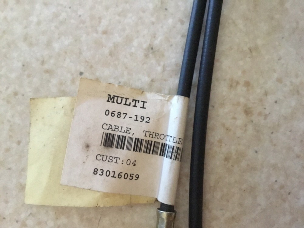 Arctic Cat Oem Throttle Cable 0687-192
