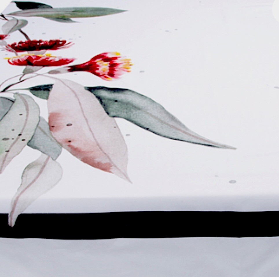 Cotton Tablecloth - Princess Eucalyptus - The Lino,
