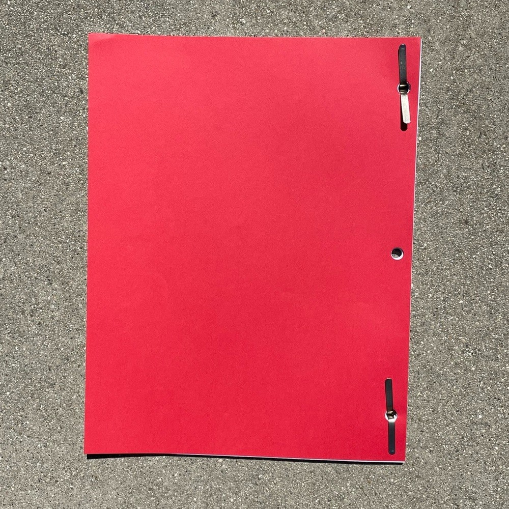 American Dad Scott Grimes 2008 Home Adrone Production Used Table Draft Script