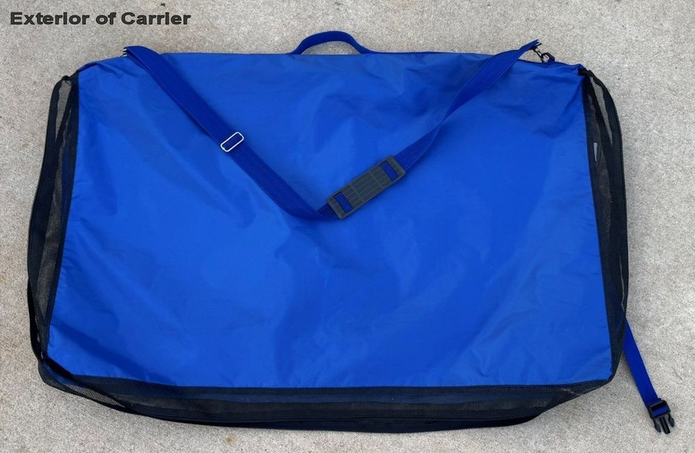 Western Saddle Blanket Protective Carrier - Oversized - Royal Blue