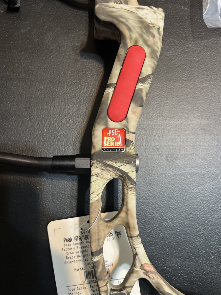 New PSE Drive DC Left Hand Camo 60# Bow