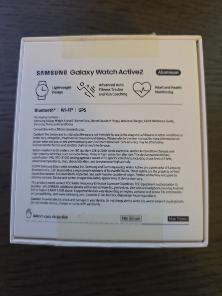 Active2 Samsung Galaxy Watch Box Only