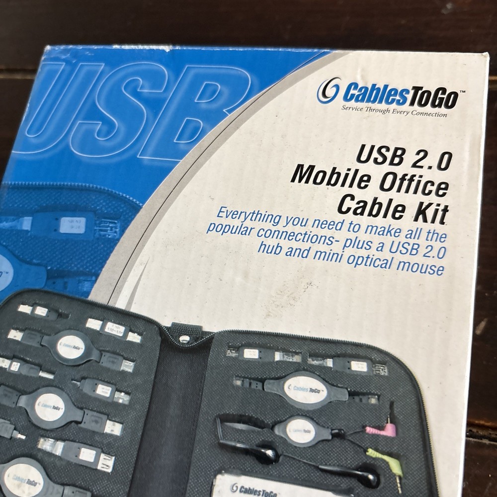 CablesToGo USB 2.0 Mobile Office Cable Kit Model 28270