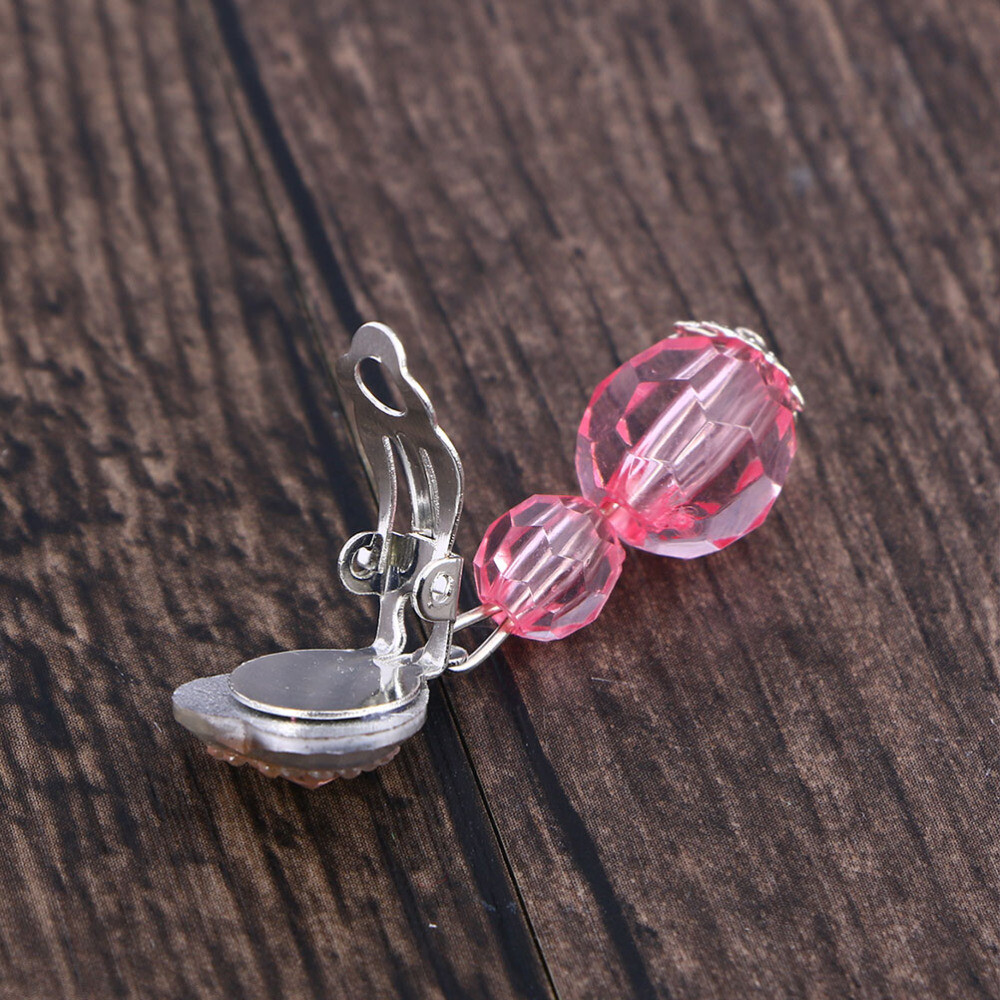 8 Pairs toddler christmas earrings Girls Dress Up Earring Girls Pretend Play