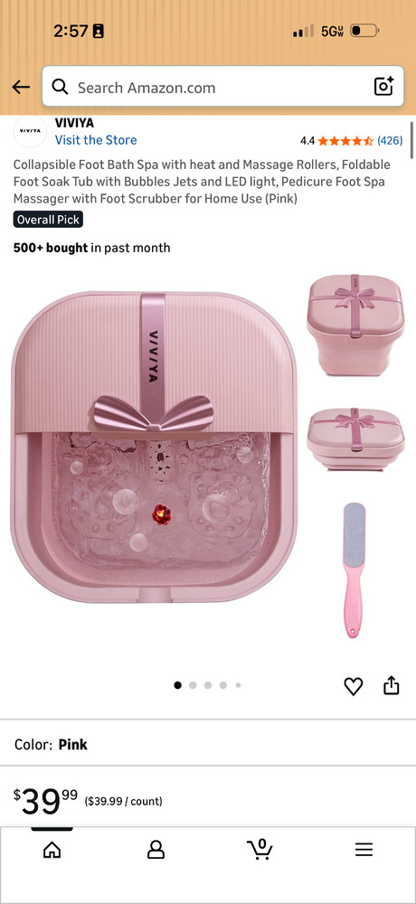 foot spa electric massage