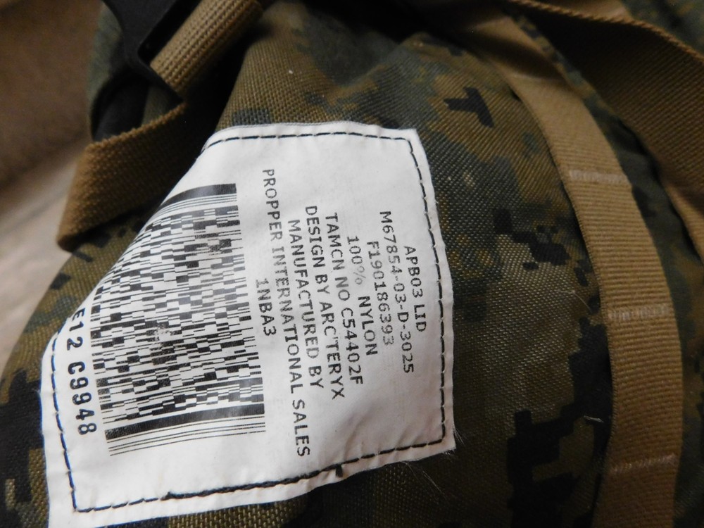 USMC MARPAT ILBE G 1 LID