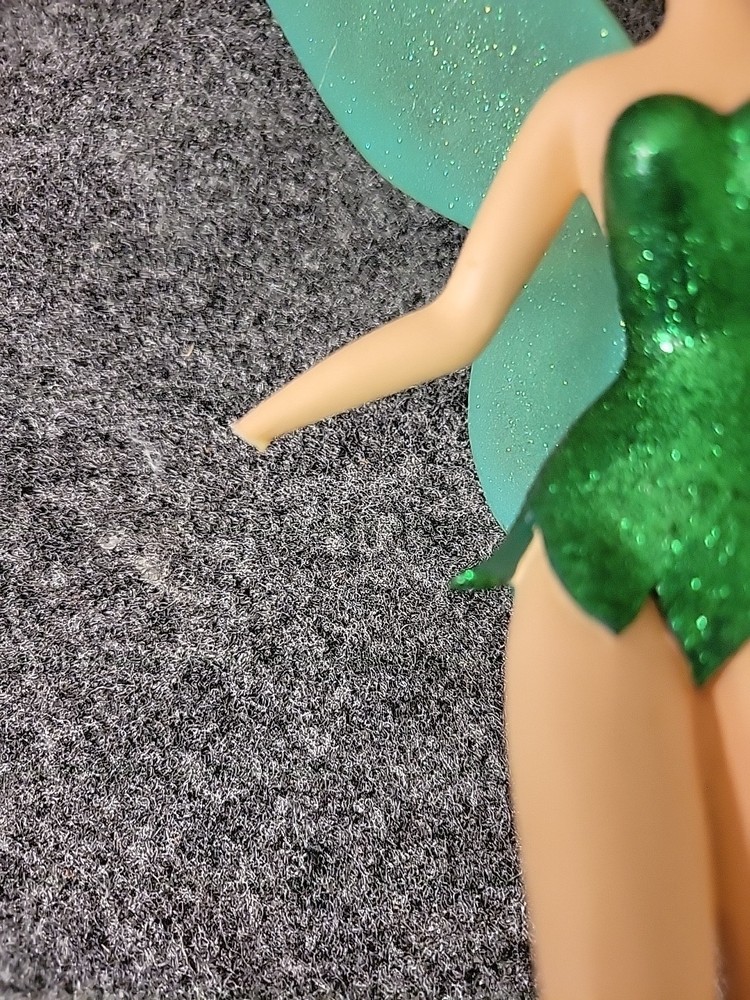 Vintage Tinker Bell Christmas Topper Read Missing Hand