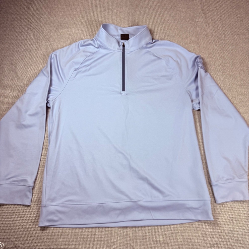 Dunning Golf  XL Quarter Zip Pullover Insperity Invitational Blue Lavender