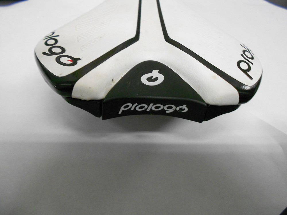 PROLOGO ZERO O TITANIUM TI RAIL WHITE RACING SADDLE