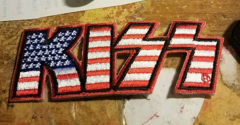 KISS  PATCH NEW  VINTAGE OOP COLLECTIBLE GENE PAUL ACE PETER