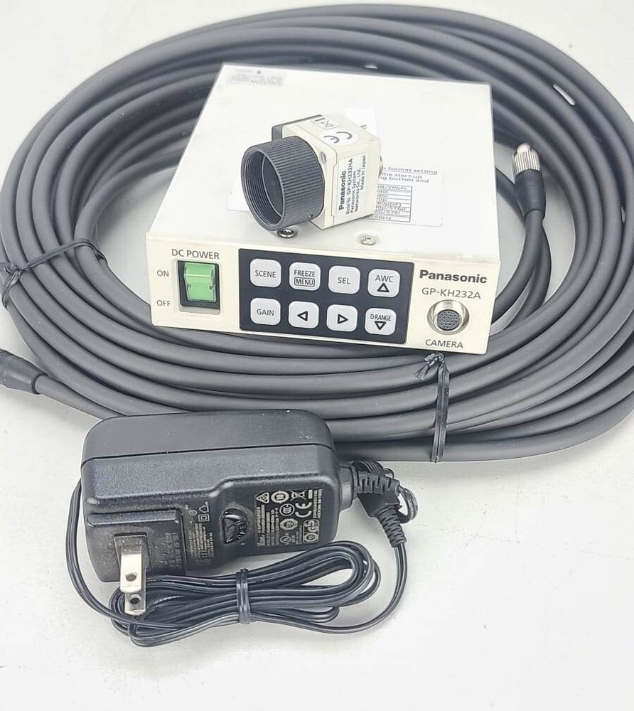 Panasonic GP-KH232A Camera Control Unit & Camera Head GP-KH232HA With Cable