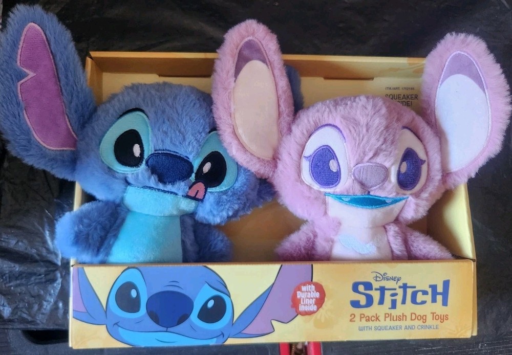Lilo And Stich Dog Toy 2 Pack