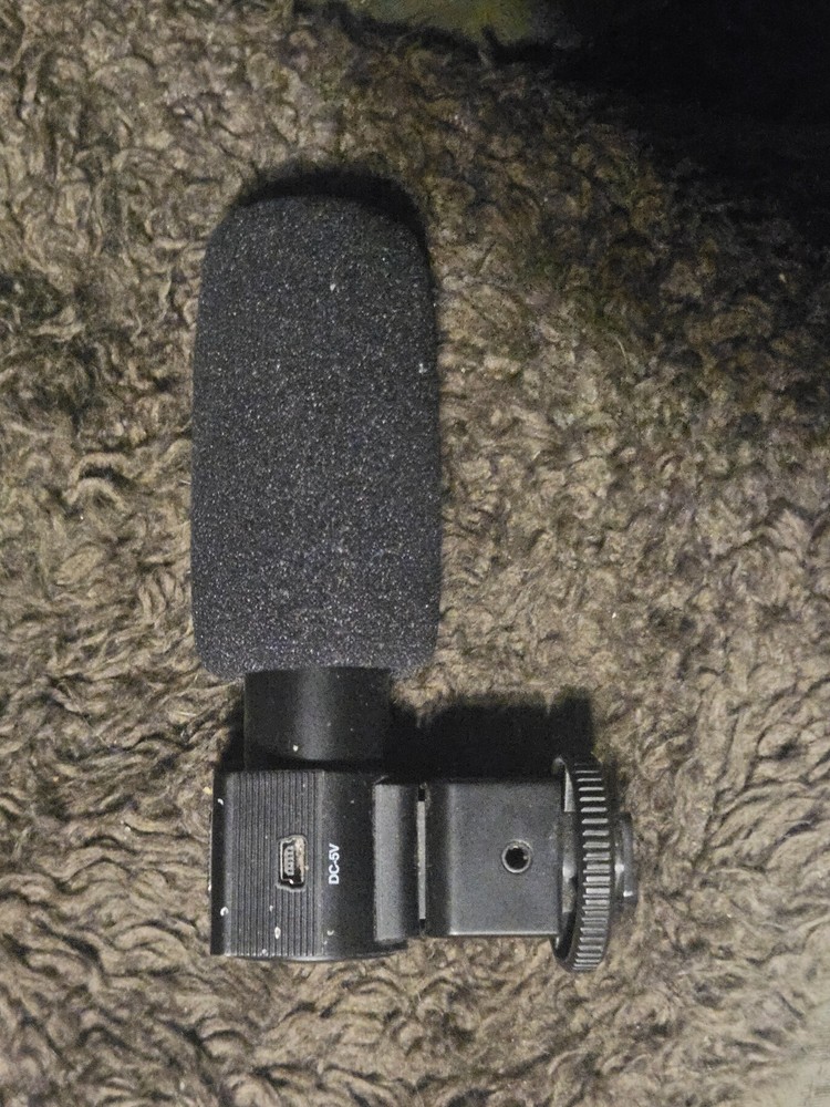 Video Camera Camcorder Stereo Microphone Model M105