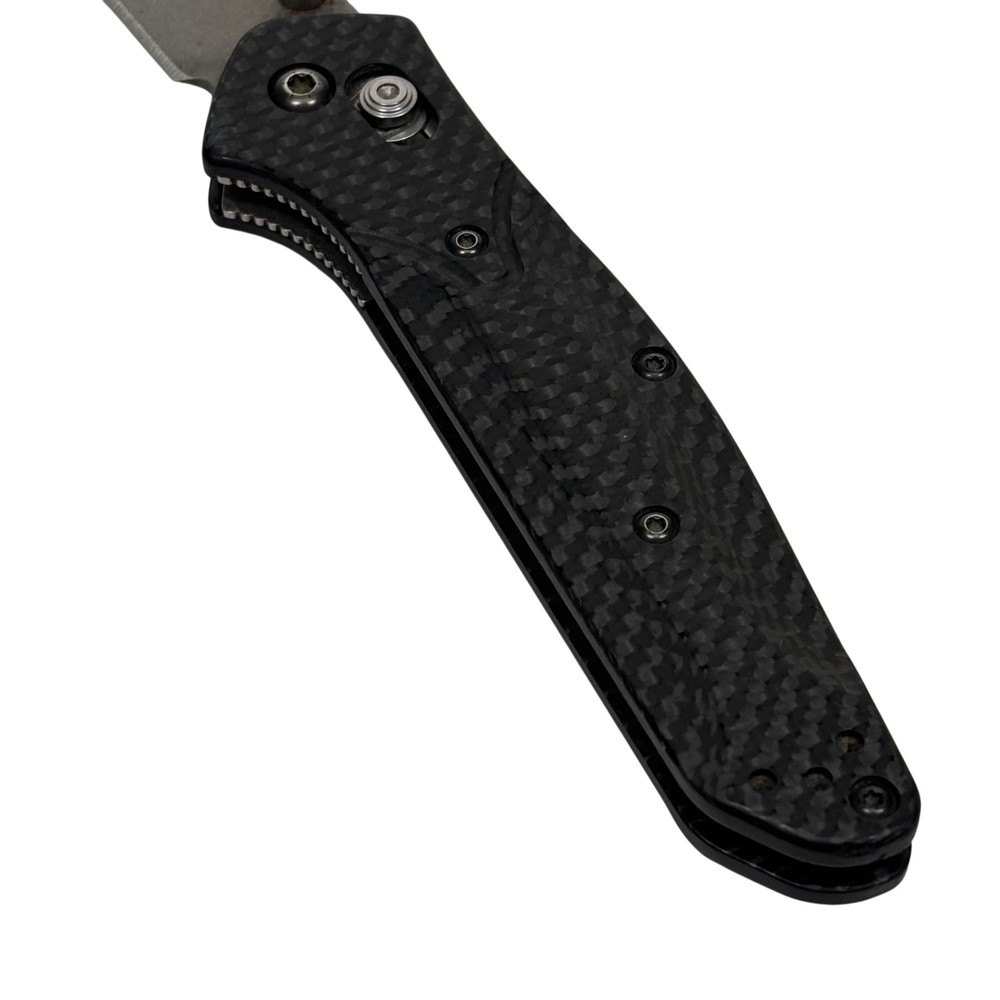 Benchmade Osborn 3.5in Stonewashed Blade Folding Knife