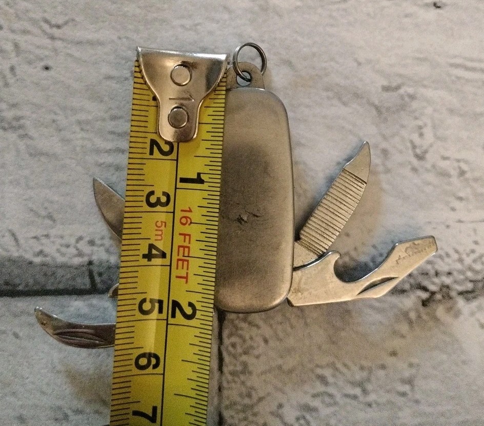 Mini POCKET KNIFE UTILITY MULTI TOOL Steel