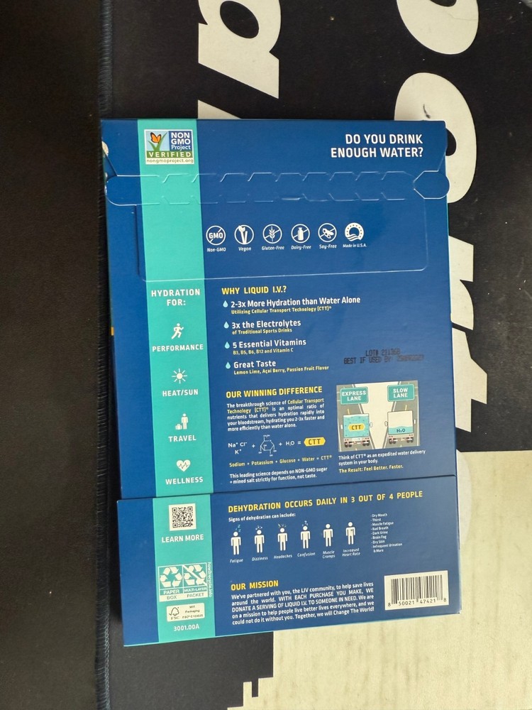 Liquid IV Hydration Multiplier Variety 3 Pack