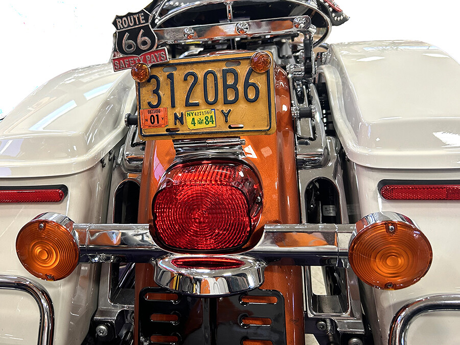 V-Twin 78912 License Plate Relocation Bracket - Chrome Finish