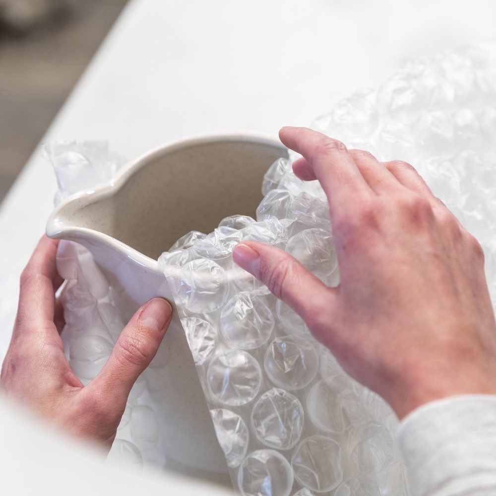 12 in. x 100 ft. Clear Large Bubble Wrap Cushioning