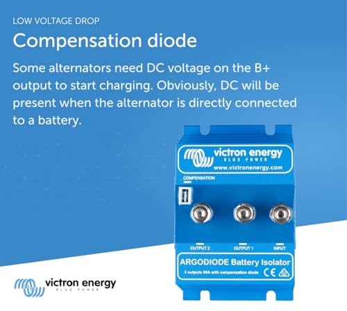 ArgoDiode Battery Isolators (2 Batteries 80 amp) 80-2SC