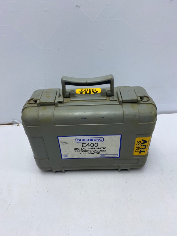 BUDENBERG E400 DIGITAL HYDRAULIC PRESSURE CALIBRATOR