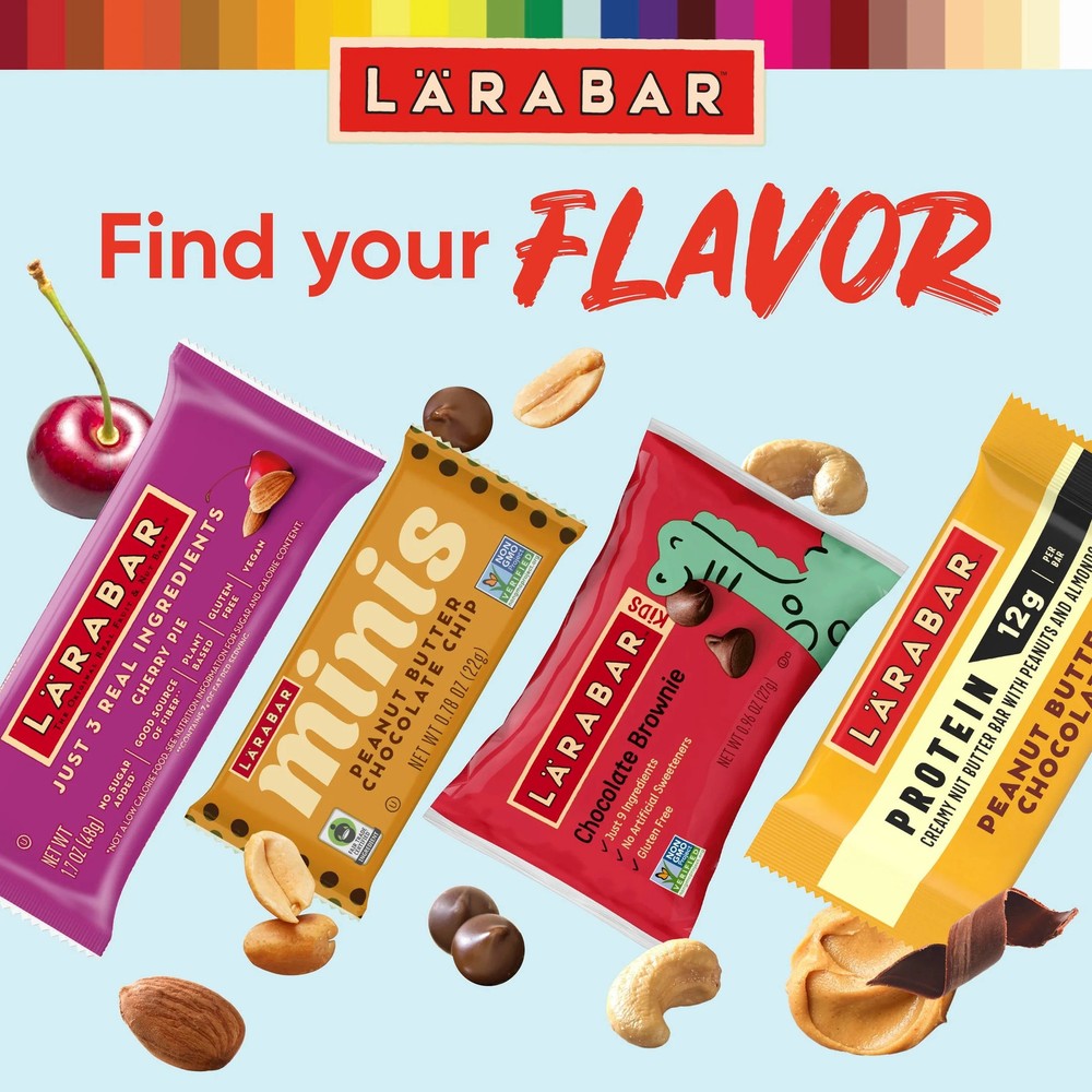Larabar Chocolate Raspberry Truffle Fruit Nut Bars 6 Count