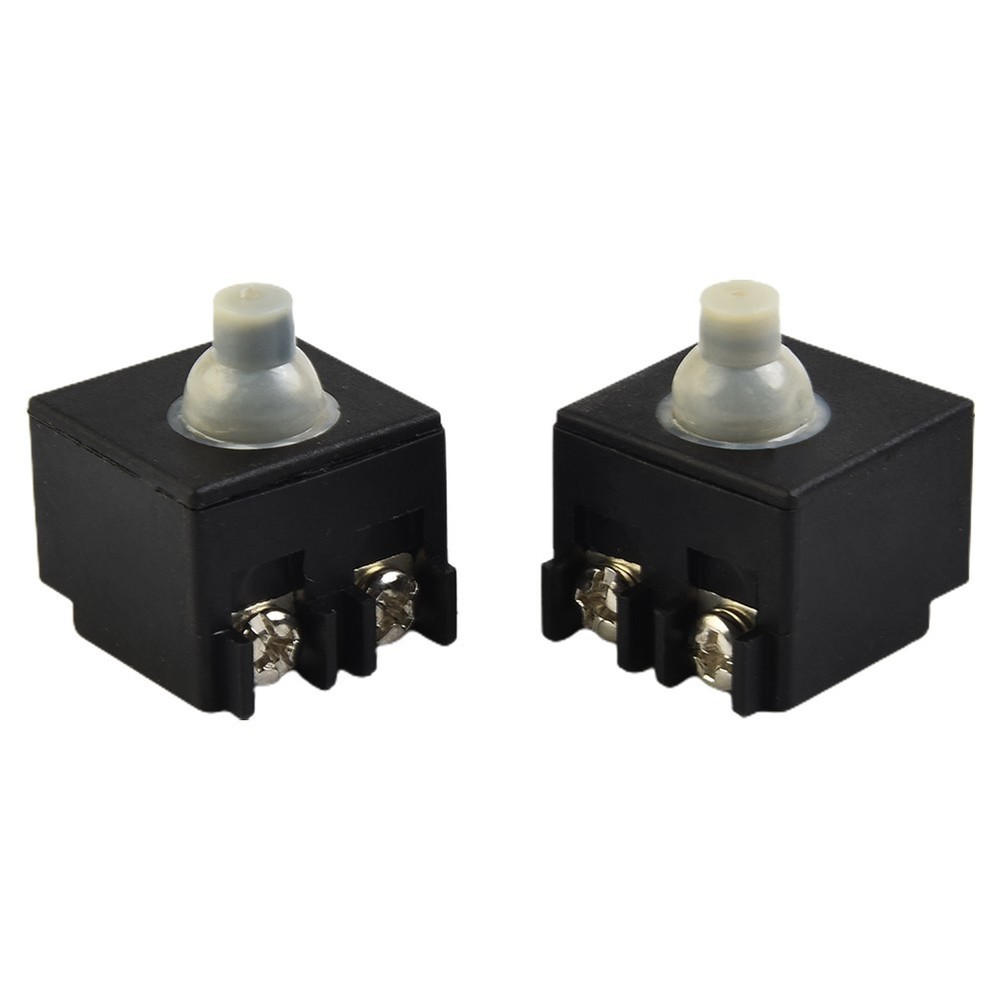 Angle Grinder Switch 100mm /4\" 250 (V) 2pcs 6 (A) Accessories Black Kit
