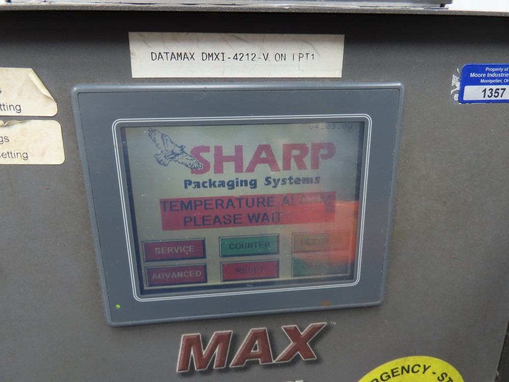 Sharp MAX 12 Bagging System Automatic Labeler SP203A Bagger Machine