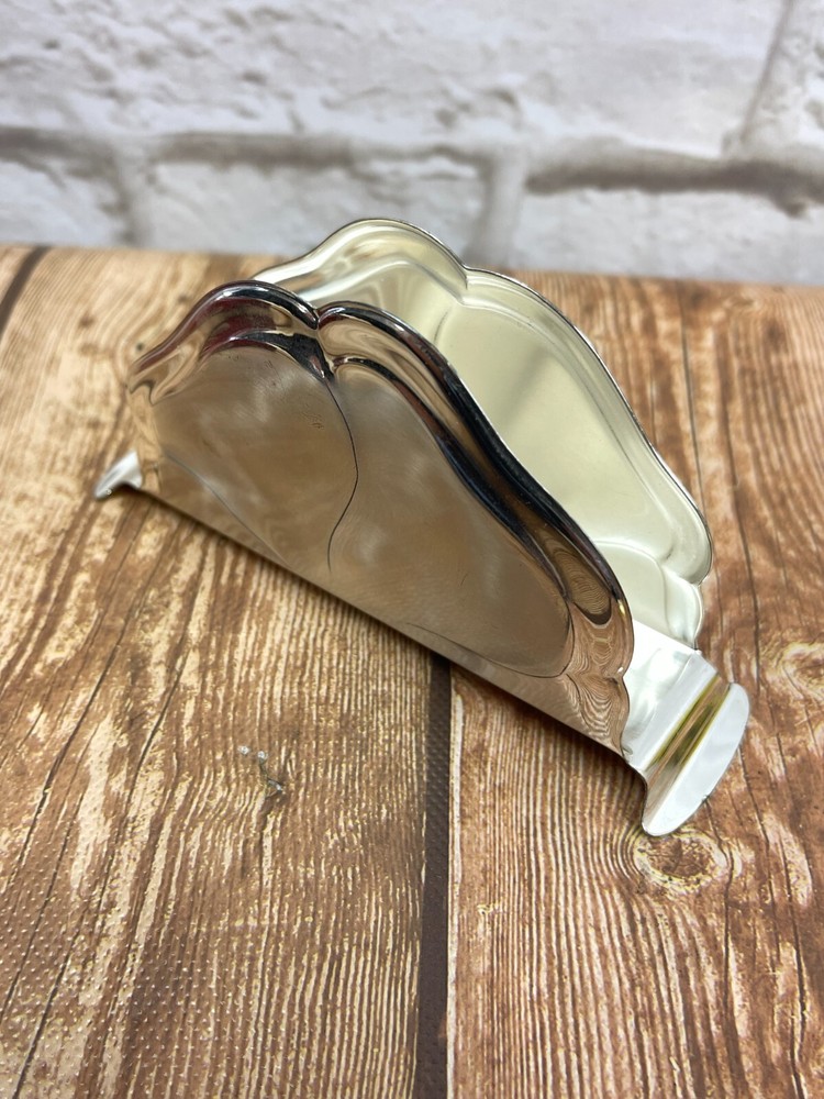 WMF Ikora Silver Plated Napkin Holder Germany Vintage with box