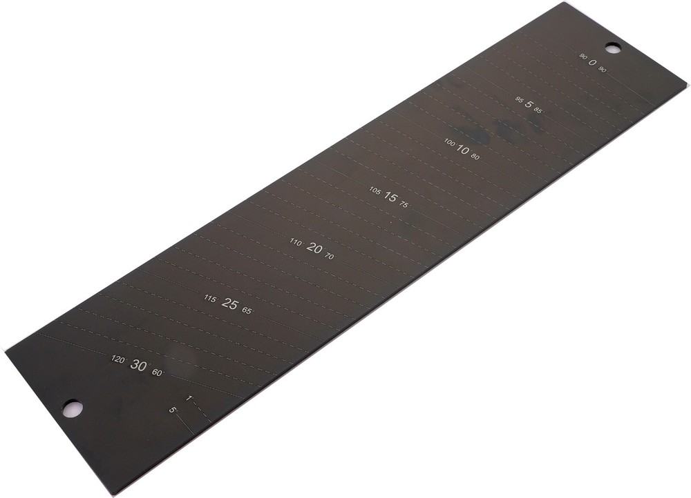 Angle Reference Plate Dasqua Black-Red 1804-7111 Woodworking etc