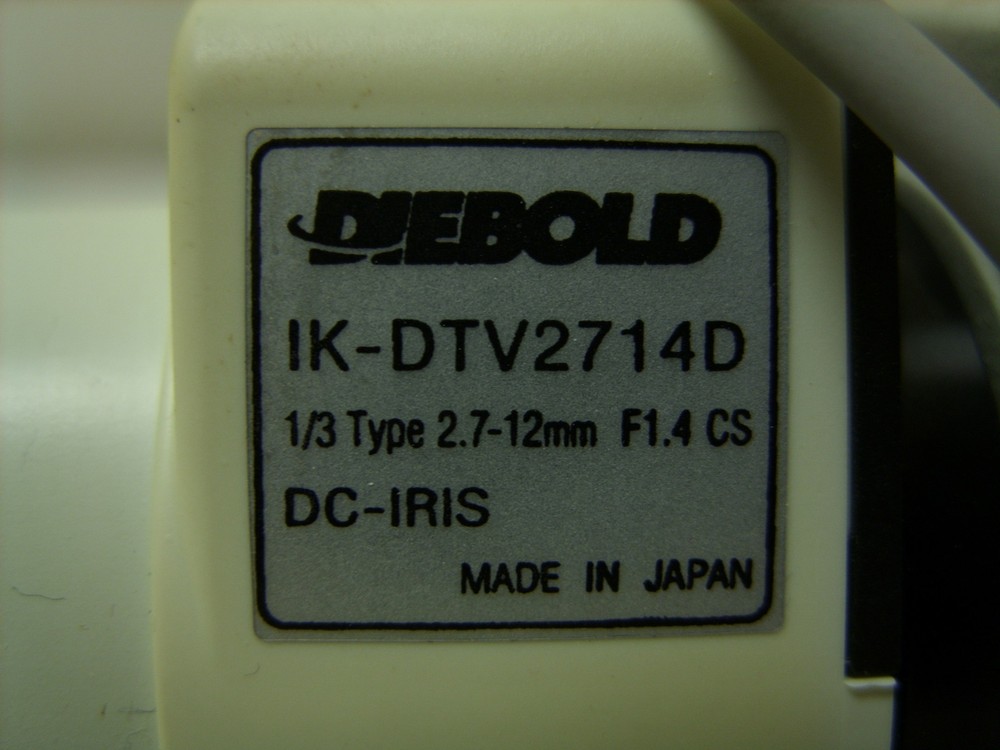 DIEBOLD Preferred Plus Digital Process CCTV Color Surveillance Camera ICD-508