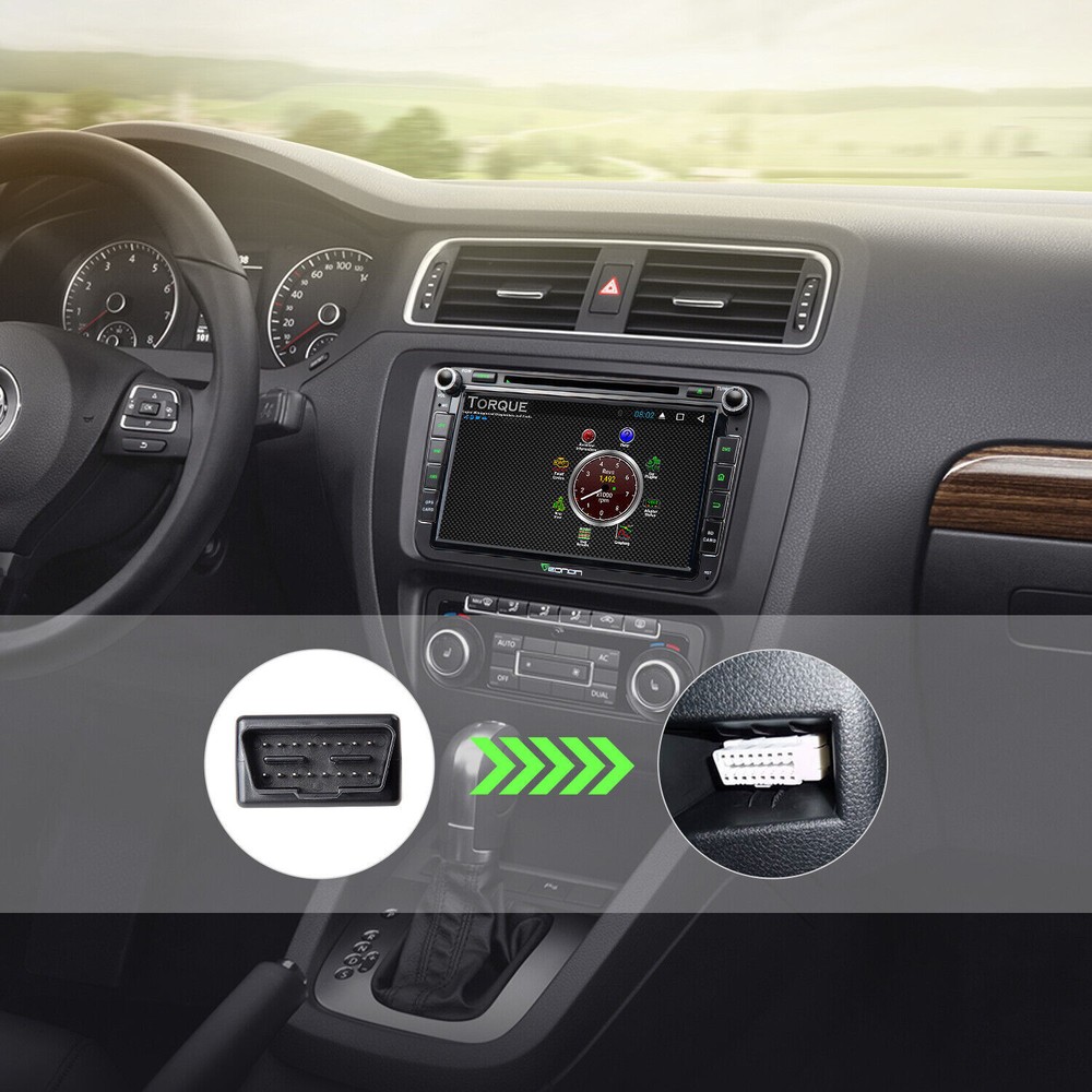 Bluetooth OBD2 car diagnostic code reader scanner tool For Android iOS Windows