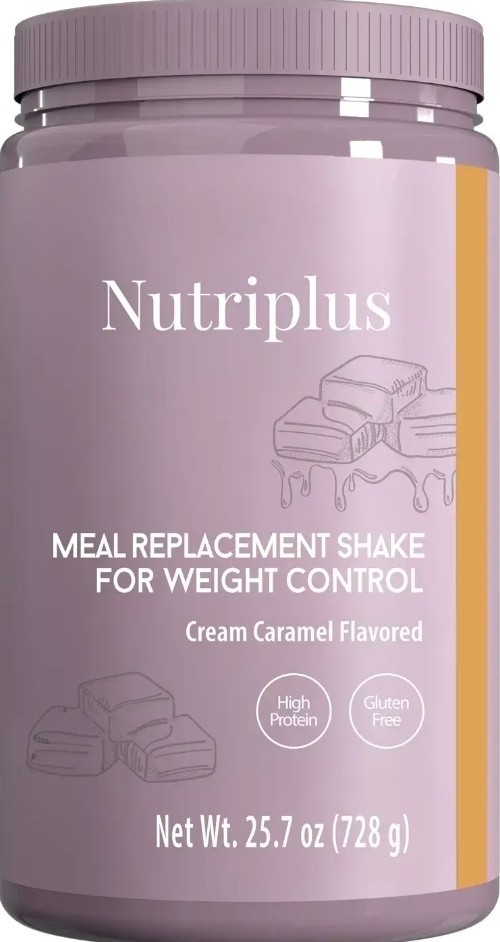 NUTRIPLUS MEAL REPLACEMENT SHAKE CREAM CARAMEL
