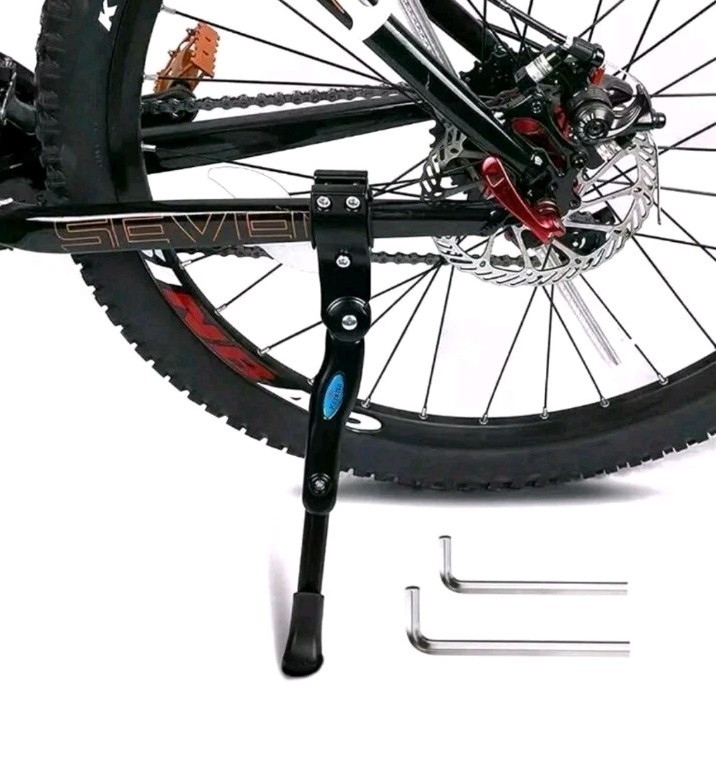 Bicycle Kickstand Easy Adjustable Alloy MTB Kick Stand 24"-29"