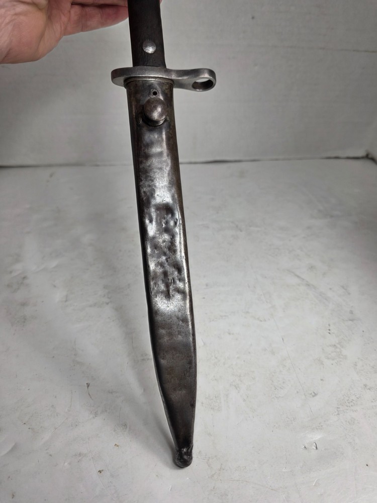 WW2 Turkish ASFA mauser bayonet and scabbard