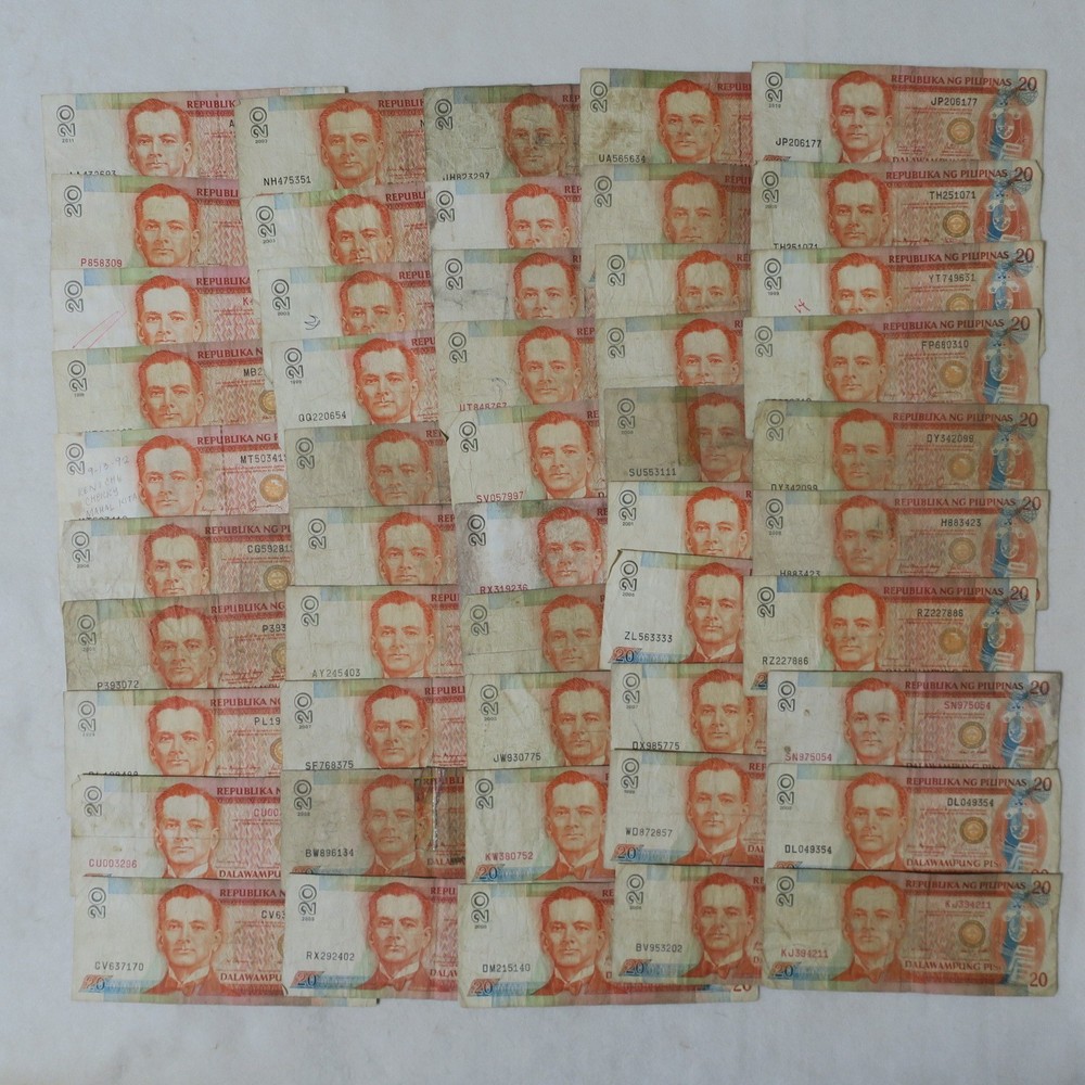 Philippines 20 Pesos (50 PCS)