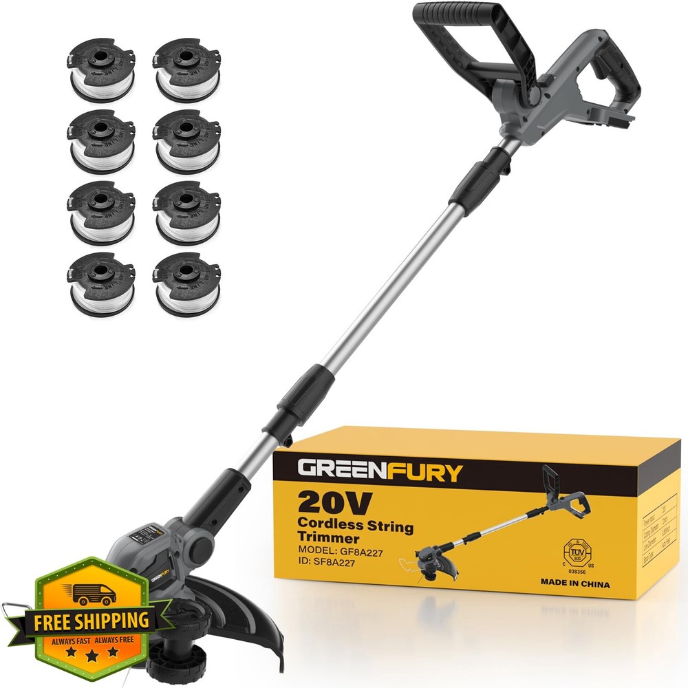Dewalt 20V String Trimmer, 12" Cordless Weed Wacker, Auto Line Feed