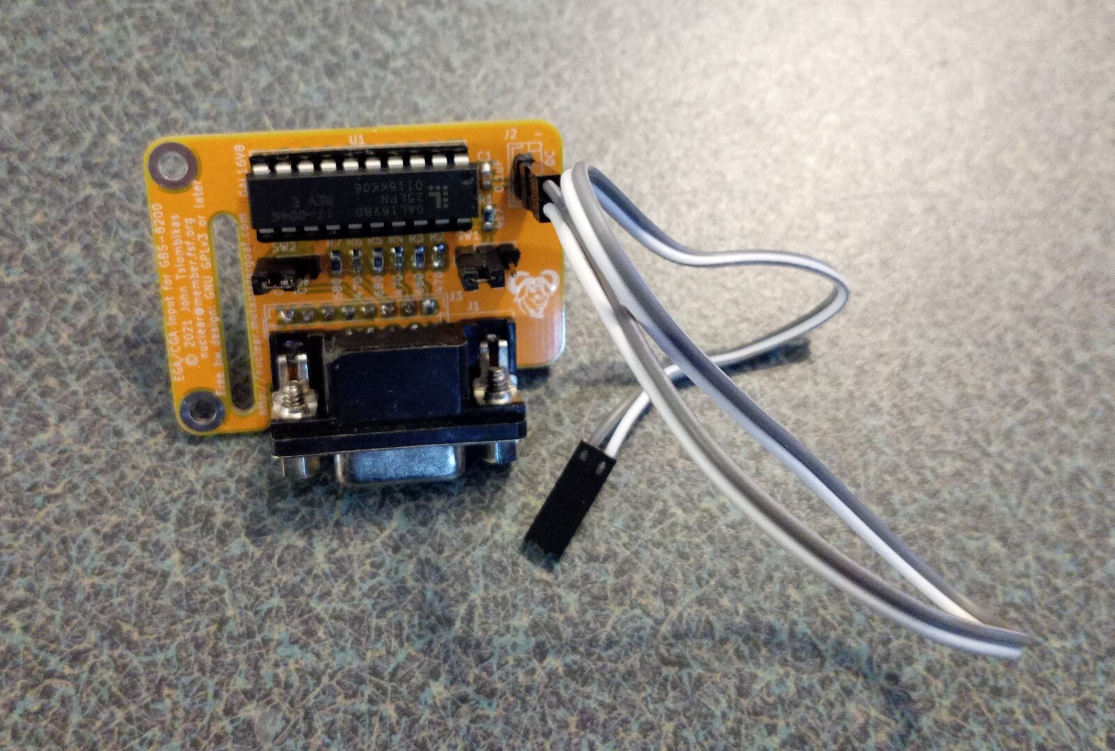 CGA - EGA Upgrade board for GBS8200 or GBS8220 Get REAL CGA EGA to VGA