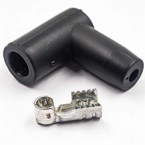 8 Pack Coil Boot Terminal Kit 90 Degree Boots Spark Plug Ignition Wire