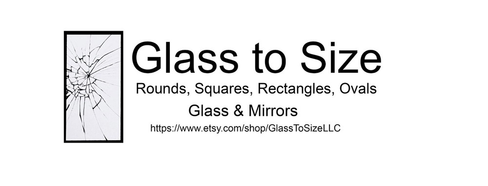 4 1/2" Round Replacement Mirror, Hand Cut, Custom Cut