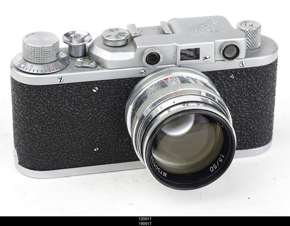 Camera Fed With Jupiter 3 1.5/50mm