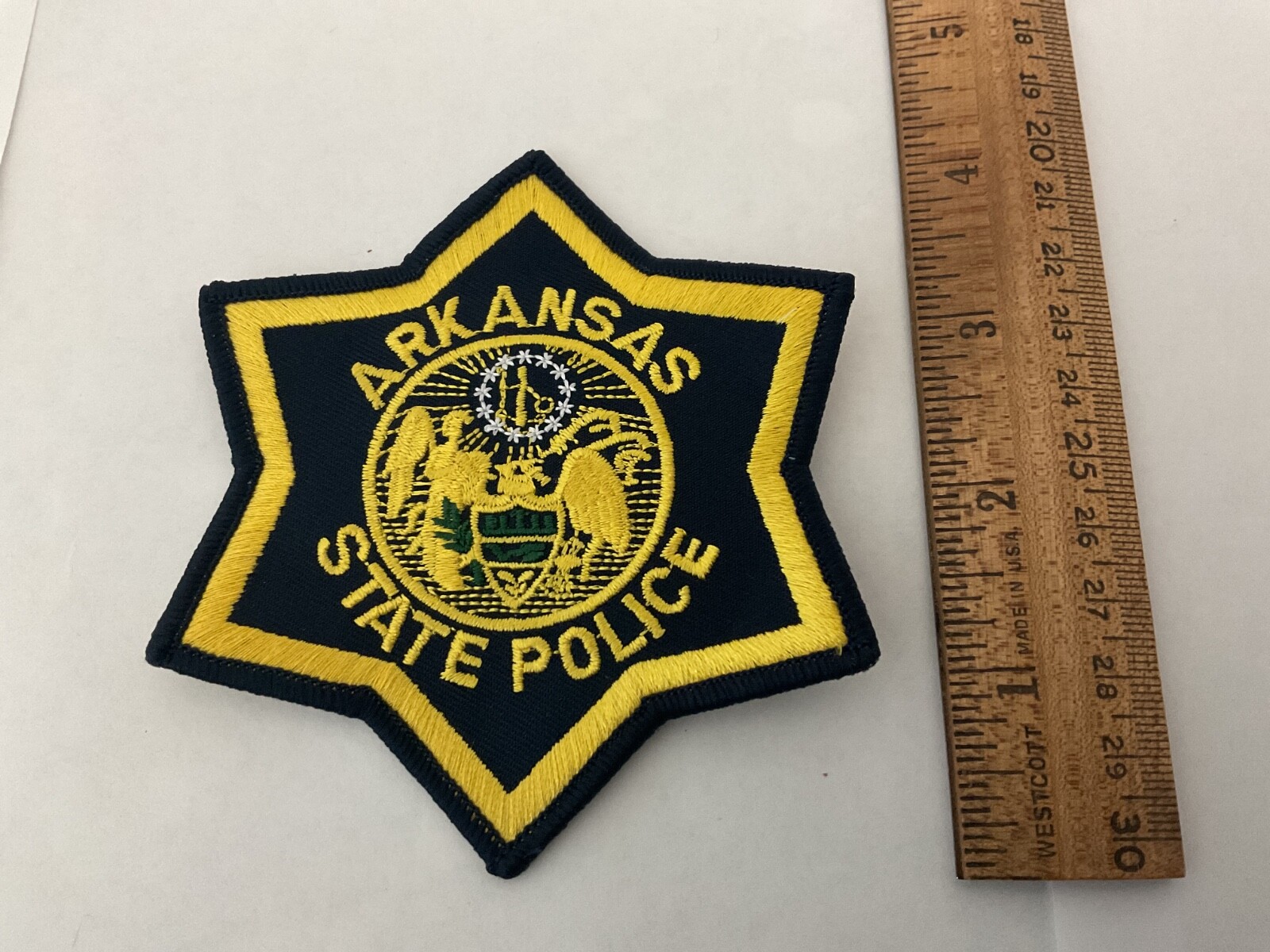 State Law Enforcement patches All different 10 piece set. All new.Full size